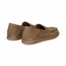 Mocasin ante Beige  FLUCHOS