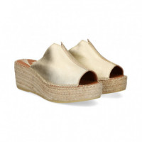 PALA COSTURA METALIZADO BEIGE