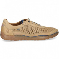 Deportivo Picado Piel Camel  FLUCHOS