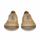 Deportivo Picado Piel Camel  FLUCHOS