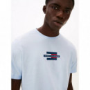 Camiseta Estampada con Logo de TOMMY HILFIGER