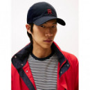 Gorra con Monograma Th a Contraste de TOMMY HILFIGER