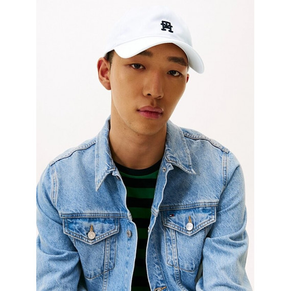 Gorra con Monograma Th a Contraste de TOMMY HILFIGER