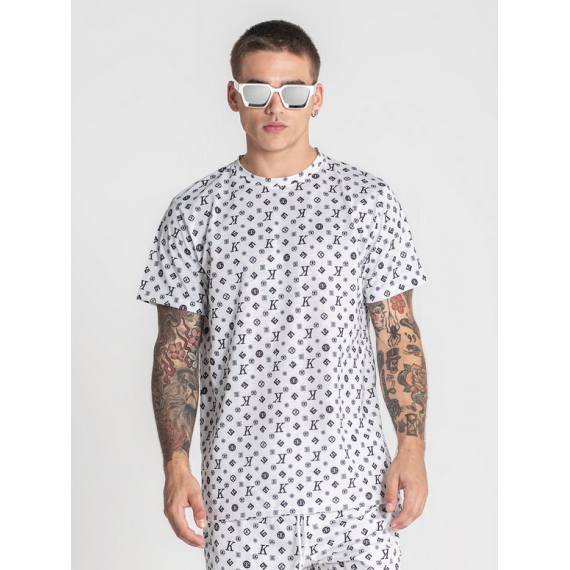 Camiseta Gianni Kavanagh Mania estampado logos