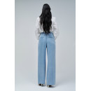 SALSA JEANS Pantalones Mujer Pantalones Salsa Chinos Lightdenim con Pierna Wide