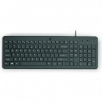 Teclado HP 150 USB Black
