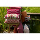 Cojín Decorativo Dian Frambuesa (50X30 Cm)- Estampado con Colores Llamativos- Hartman®  HARTMAN OUTDOOR FURNITURE