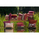 Cojín Decorativo Dian Frambuesa (50X30 Cm)- Estampado con Colores Llamativos- Hartman®  HARTMAN OUTDOOR FURNITURE