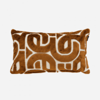 Cojín Decorativo Itzá Café (50X30 Cm)- Estampado con Colores Neutros- Hartman®  HARTMAN OUTDOOR FURNITURE