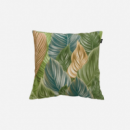 Cojín Decorativo Alba Azul (50X50 Cm)- Estampado Vegetal Multicolor- Hartman®  HARTMAN OUTDOOR FURNITURE