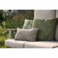 Cojín Decorativo Selva Verde (50X50 Cm)- Estampado con Colores Neutros- Hartman®  HARTMAN OUTDOOR FURNITURE