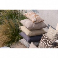 Cojín Decorativo Selva Pepper (50X50 Cm)- Estampado con Colores Neutros- Hartman®  HARTMAN OUTDOOR FURNITURE