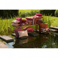 Cojín Decorativo Dian Frambuesa (50X50 Cm)- Estampado con Colores Llamativos- Hartman®  HARTMAN OUTDOOR FURNITURE