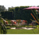 Cojín Decorativo Sitri Frambuesa (50X50 Cm)- Estampado con Colores Llamativos Hartman®  HARTMAN OUTDOOR FURNITURE