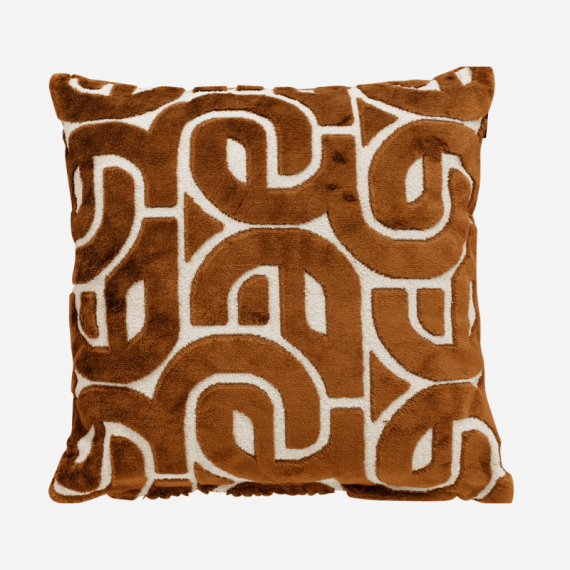 Cojín Decorativo Itzá Café (50X50 Cm)- Estampado con Colores Neutros- Hartman®  HARTMAN OUTDOOR FURNITURE