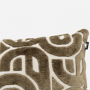 Cojín decorativo JUAN Pepper (50x50x16 cm)- Estampado con colores neutros- Hartman®