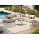 Cojín decorativo JUAN Pepper (50x50x16 cm)- Estampado con colores neutros- Hartman®