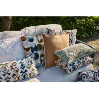Cojín Decorativo Sitri Olive (50X50 Cm)- Estampado con Colores Neutros- Hartman®  HARTMAN OUTDOOR FURNITURE