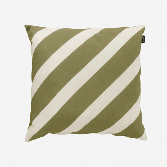 Cojín Decorativo Roma Verde (50X50 Cm)- Estampado a Rayas- Color Verde- Hartman®  HARTMAN OUTDOOR FURNITURE