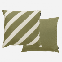 Cojín Decorativo Roma Verde (50X50 Cm)- Estampado a Rayas- Color Verde- Hartman®  HARTMAN OUTDOOR FURNITURE