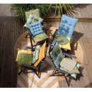 Cojín de Silla de Exterior Respaldo Alto- Cuba Ocean- Color Azul- Hartman®  HARTMAN OUTDOOR FURNITURE