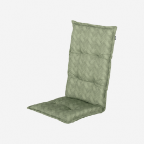 Cojín de Silla de Exterior Respaldo Alto- Bobby- Estampado Color Verde-hartman®  HARTMAN OUTDOOR FURNITURE