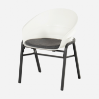 Silla de Jardín Ajustable Tubb- Color Blanco - Hartman ®  HARTMAN OUTDOOR FURNITURE