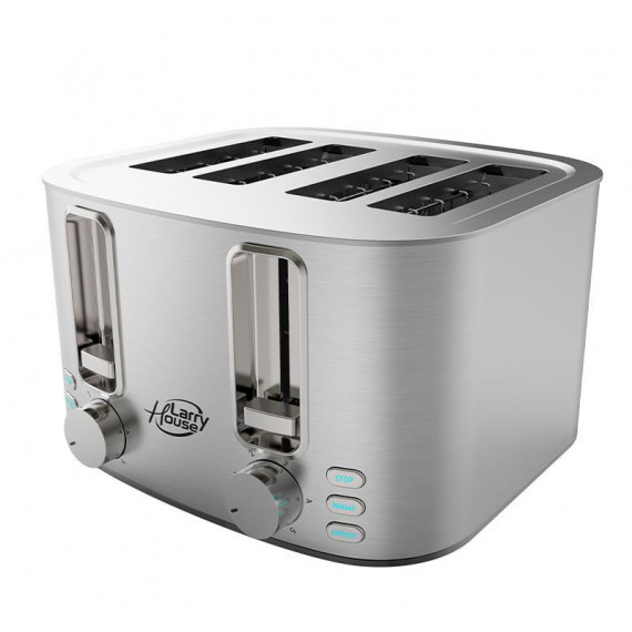 Tostadora Inox 4 Rebanadas LARRYHOUSE 1.500W