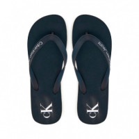 Chanclas Beach con Monologo  CALVIN KLEIN