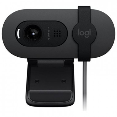 LOGITECH Webcam Brio 105 Grafito
