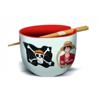 Bol de Ramen con Palillos One Piece  STOR