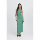 Vestidos Vestido ICHI Katine Pine Green