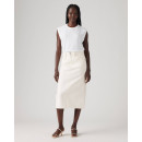 Falda Levi's® con Abertura de Tiro Alto Blanca Snowing In la  LEVI'S