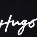 Camiseta Corta con Logo Iridiscente Kids  HUGO BOSS