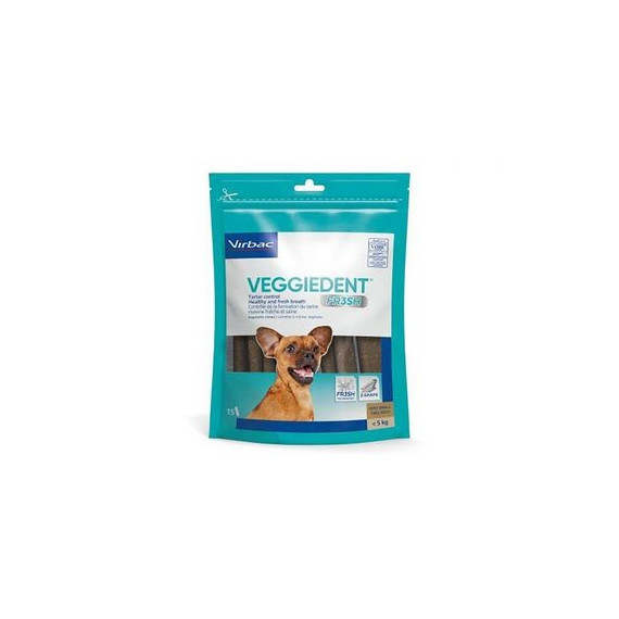 VIRBAC Perro Snack Veggident Mini 15 Ud