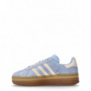 ADIDAS ORIGINALS - Gazelle Bold W - Clesky Crewht Goldmt - JQ7776/CLESKY Crewht Goldmt