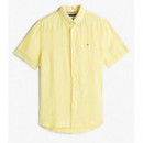 TOMMY HILFIGER - Pigment Dyed Linen Rf Shirt S/s - ZF0 - F|MW0MW35207/ZF0