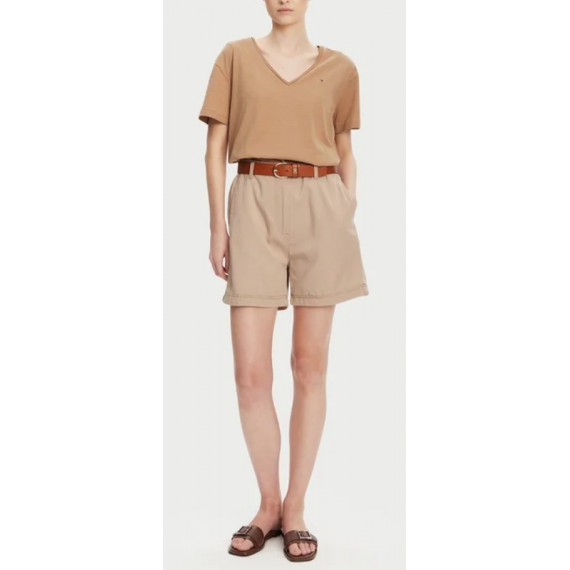 TOMMY HILFIGER - Co Tencel Chino Short - Aeg - F|WW0WW44762/AEG