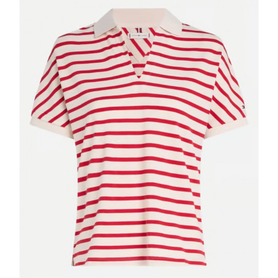 TOMMY HILFIGER - Lyocell Open-nk Relaxed Polo Ss - 0AH - F|WW0WW44512/0AH