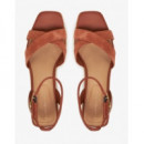 TOMMY HILFIGER - Leather & Suede Mid Wedge Espad - Gpa - F|FW0FW08804/GPA