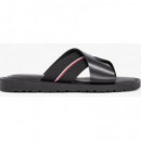 TOMMY HILFIGER - Core Hilfiger Lh Criss C Sandal - Bds - F|FM0FM05415/BDS