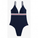 TOMMY HILFIGER - Triangle One Piece Rp Ext - C1G - F|UW0UW05847/C1G