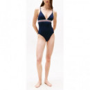 TOMMY HILFIGER - Triangle One Piece Rp Ext - C1G - F|UW0UW05847/C1G