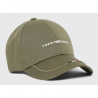 TOMMY HILFIGER - Th Foundation 6 Panel Cap - Msh - F|AM0AM13001/MSH
