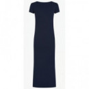 TOMMY HILFIGER - Slim Henley Gold Btn Dress - C1G - F|WW0WW43864/C1G