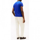 TOMMY HILFIGER - Stretch Slim Fit Tee - D03 - F|MW0MW10800/D03