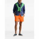 Polo RALPH LAUREN - Traveler-mid-trunk - Sailing Orange W Surf Clb Bear - 710963334001/SAILING Orange W Surf Clb Bear