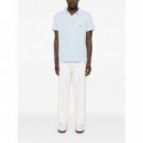 Polo RALPH LAUREN - SSJOHNNYM10-SHORT Sleeve-polo Shirt - Office Blue - 710964512004/OFFICE Blue