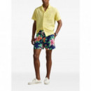 Polo RALPH LAUREN - Traveler-mid-trunk - Iconic Hibiscus Navy - 710963321001/ICONIC Hibiscus Navy