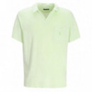 Polo RALPH LAUREN - SSJOHNNYM1-SHORT Sleeve-polo Shirt - Leaf - 710965382001/LEAF